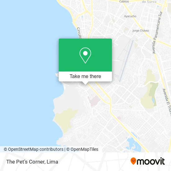 Mapa de The Pet's Corner