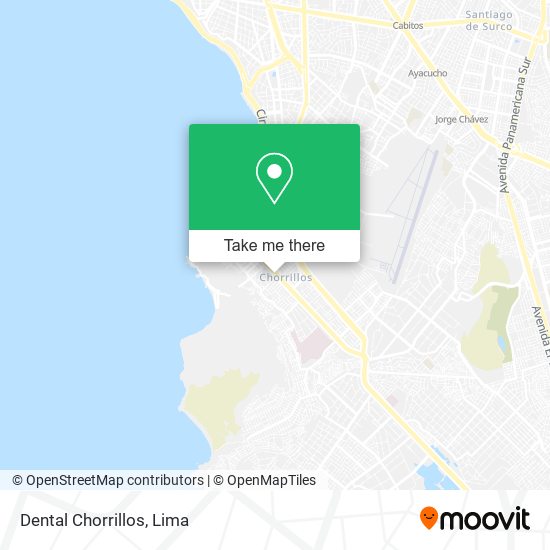 Dental Chorrillos map