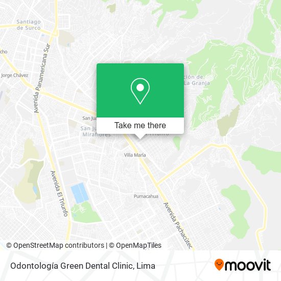 Odontología Green Dental Clinic map