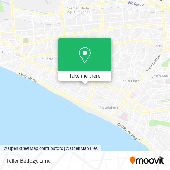 Mapa de Taller Bedozy