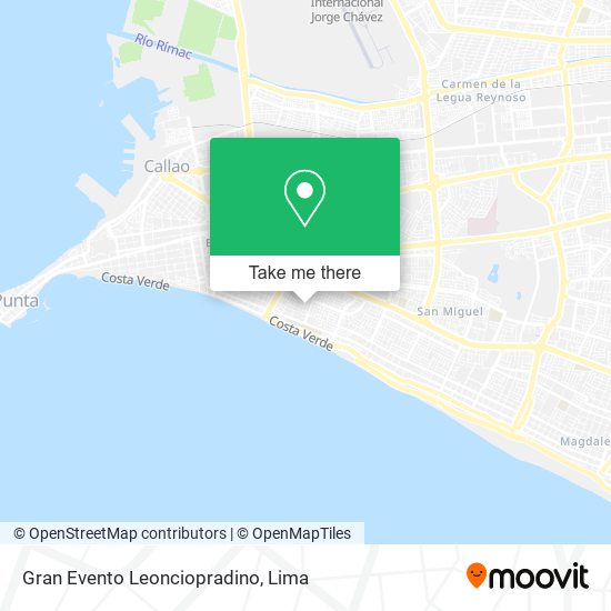 Mapa de Gran Evento Leonciopradino