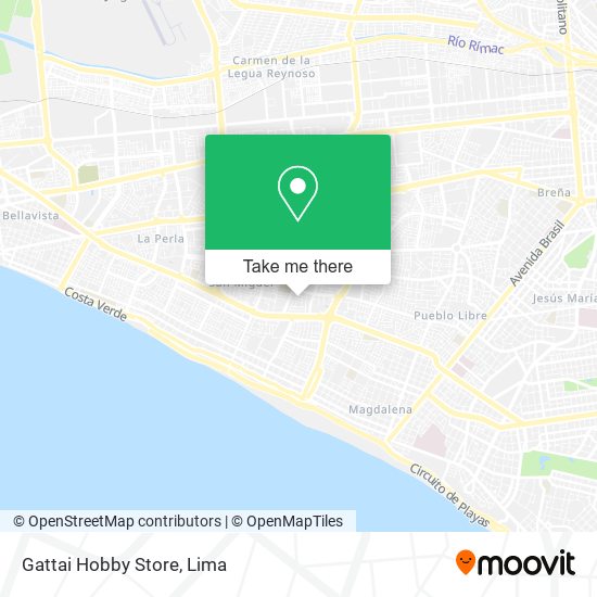 Gattai Hobby Store map