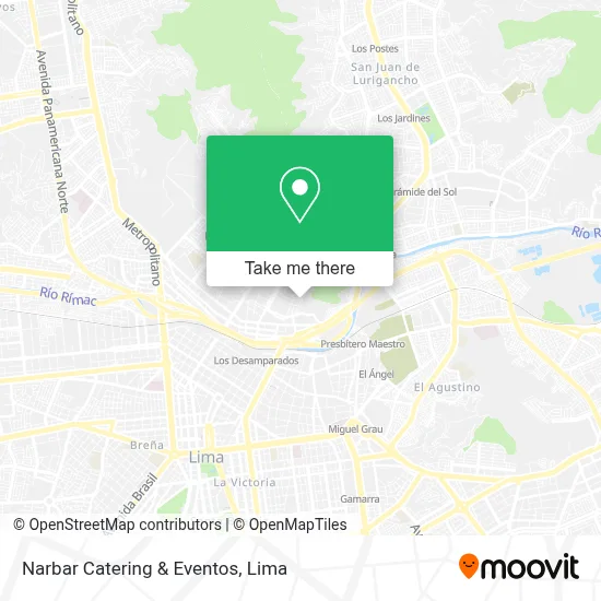 Narbar Catering & Eventos map