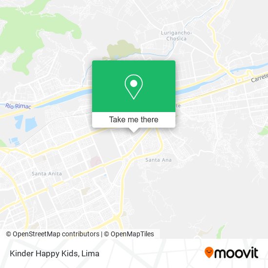 Mapa de Kinder Happy Kids