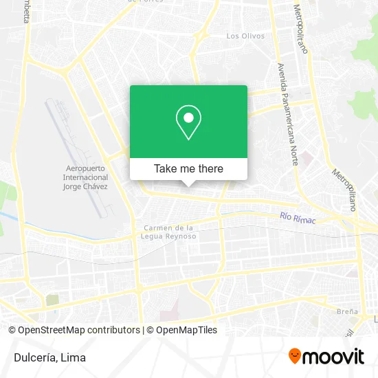 Dulcería map