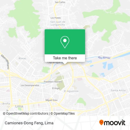 Mapa de Camiones-Dong Feng