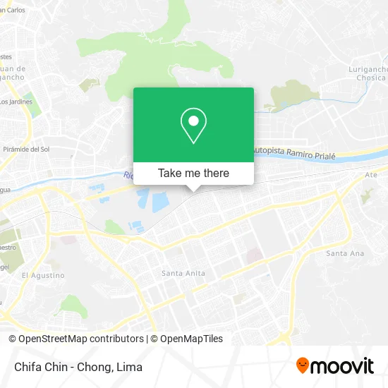 Chifa Chin - Chong map