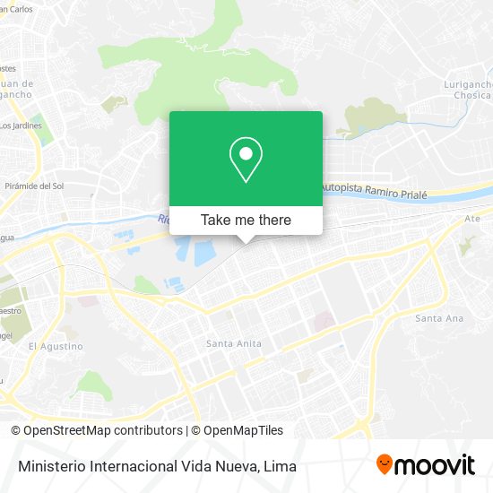 Ministerio Internacional Vida Nueva map