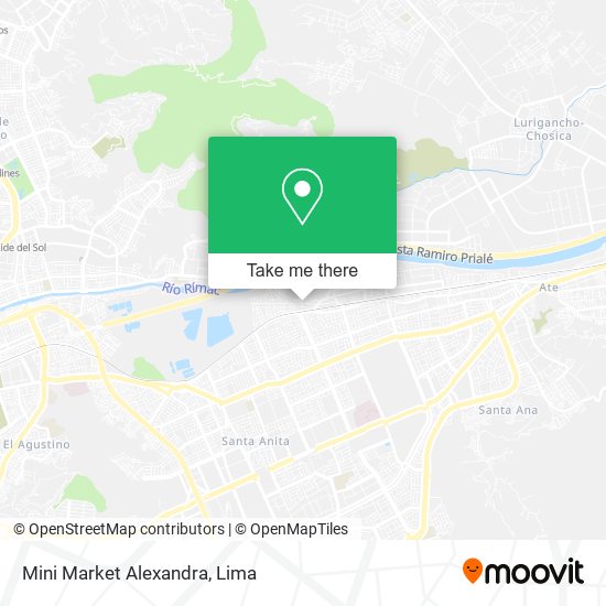 Mapa de Mini Market Alexandra