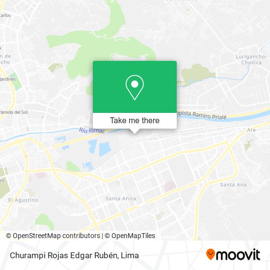 Churampi Rojas Edgar Rubén map