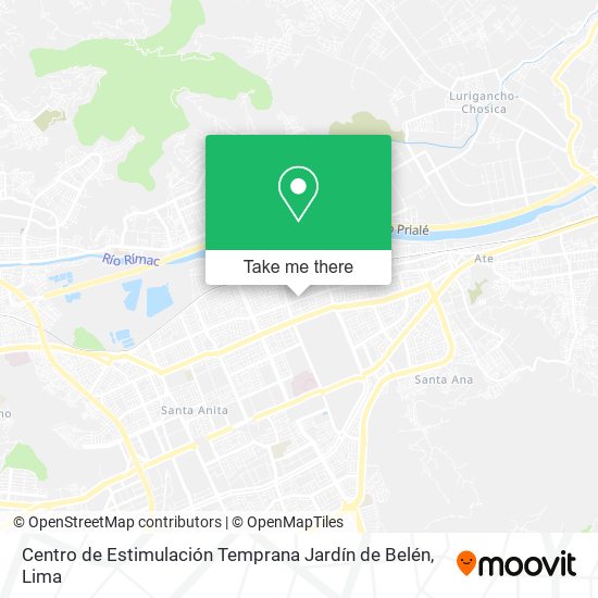 Centro de Estimulación Temprana Jardín de Belén map