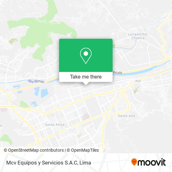 Mcv Equipos y Servicios S.A.C map