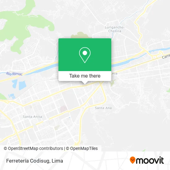 Ferretería Codisug map