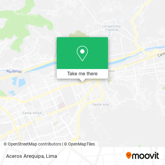 Mapa de Aceros Arequipa
