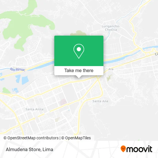 Almudena Store map