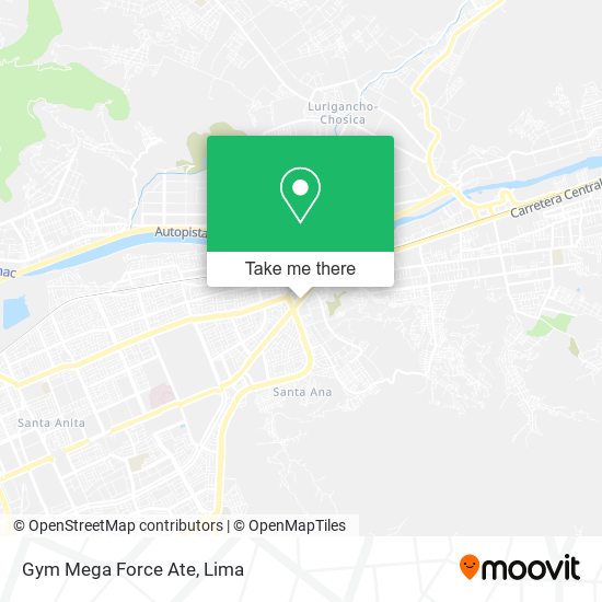 Mapa de Gym Mega Force Ate