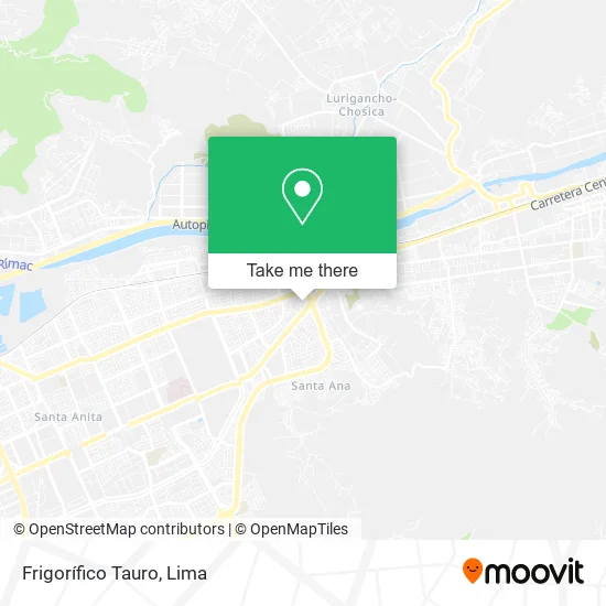 Mapa de Frigorífico Tauro