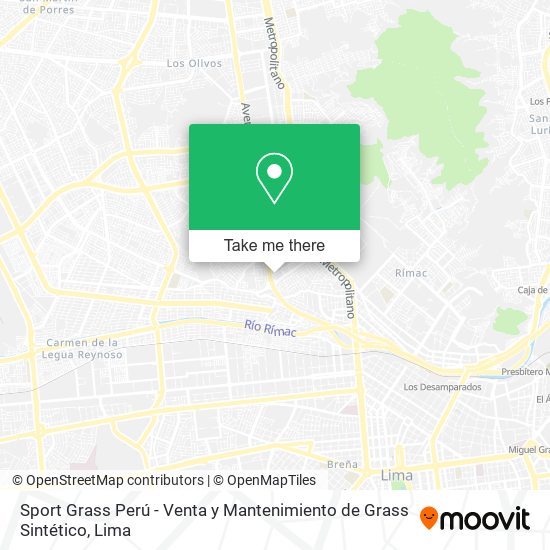 Sport Grass Perú - Venta y Mantenimiento de Grass Sintético map