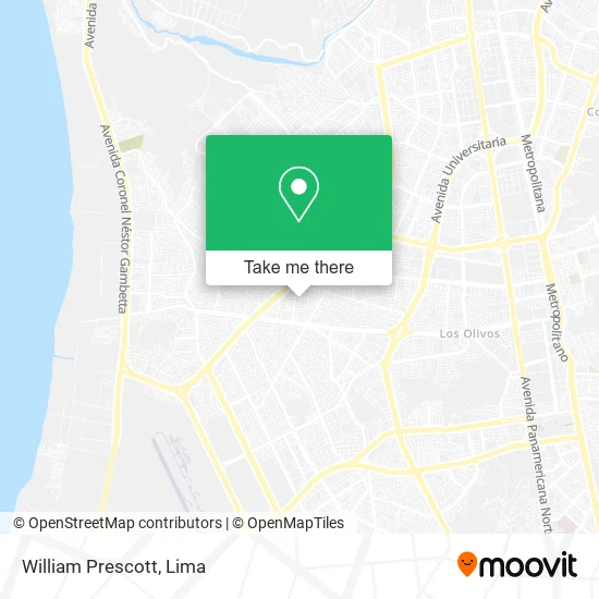 William Prescott map