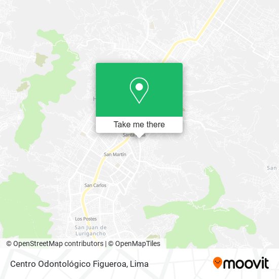 Mapa de Centro Odontológico Figueroa