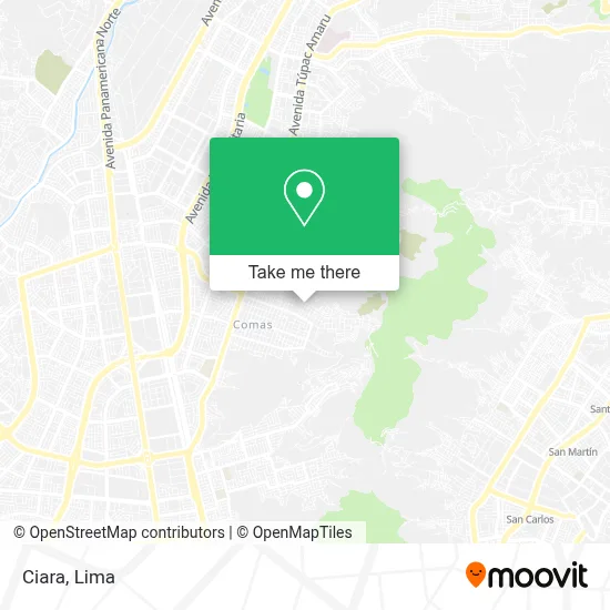 Ciara map
