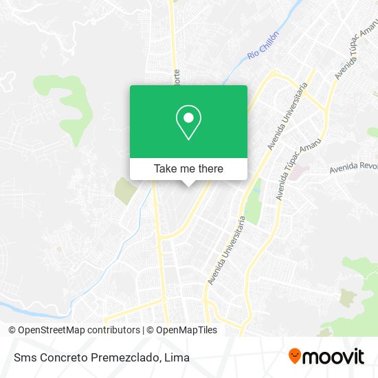 Sms Concreto Premezclado map