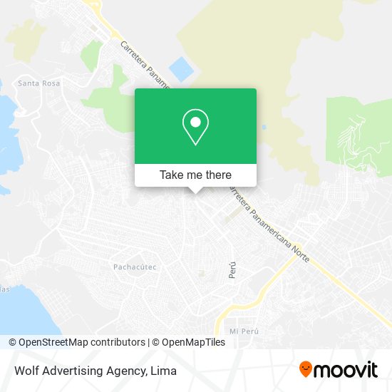 Mapa de Wolf Advertising Agency