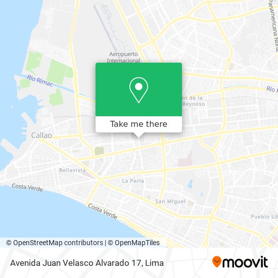 Avenida Juan Velasco Alvarado 17 map