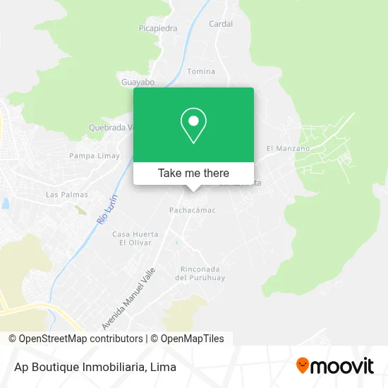 Ap Boutique Inmobiliaria map