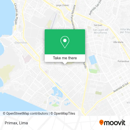 Primax map