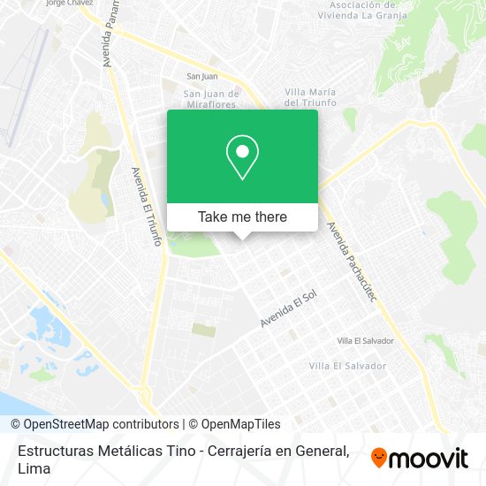 Estructuras Metálicas Tino - Cerrajería en General map
