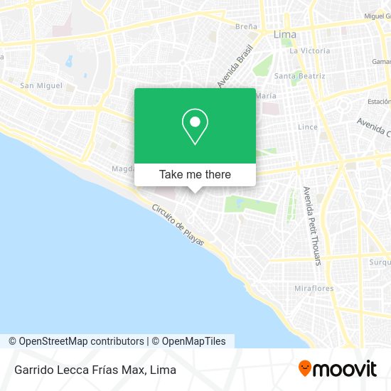 Garrido Lecca Frías Max map