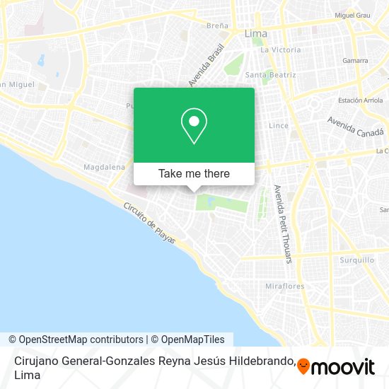 Mapa de Cirujano General-Gonzales Reyna Jesús Hildebrando