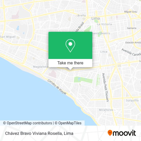 Chávez Bravo Viviana Rosella map