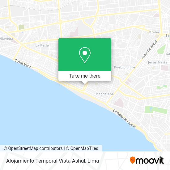 Alojamiento Temporal Vista Ashul map
