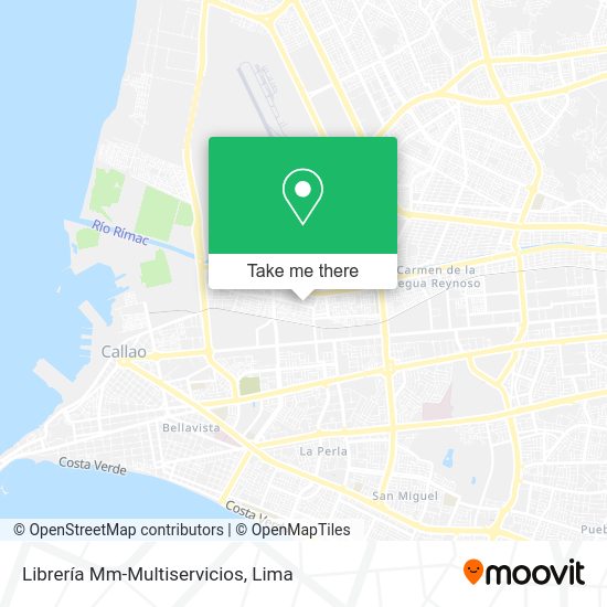 Mapa de Librería Mm-Multiservicios
