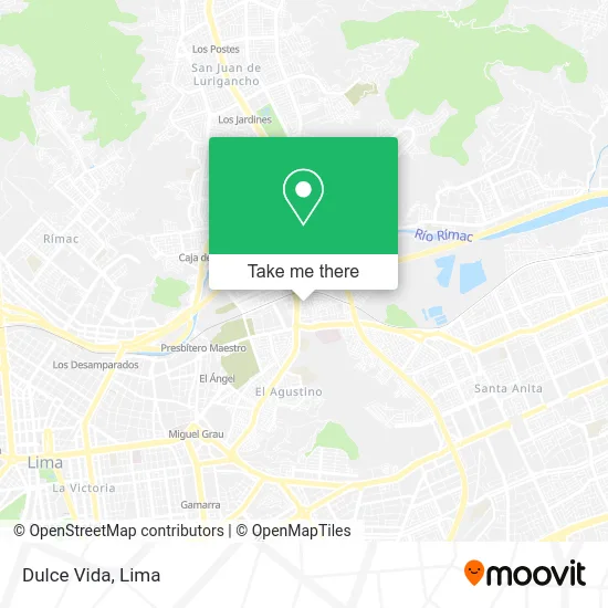 Mapa de Dulce Vida