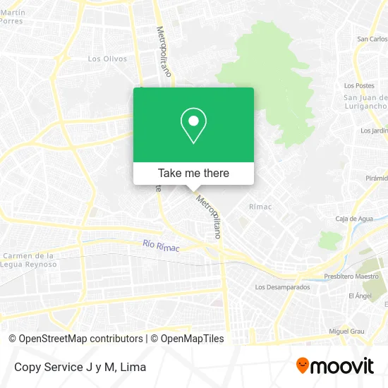 Copy Service J y M map