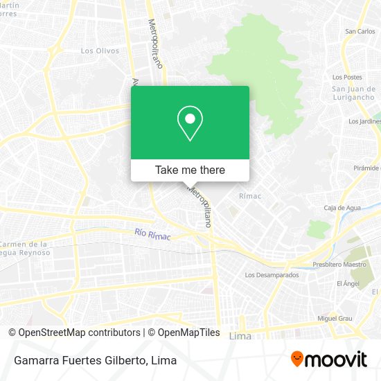 Mapa de Gamarra Fuertes Gilberto