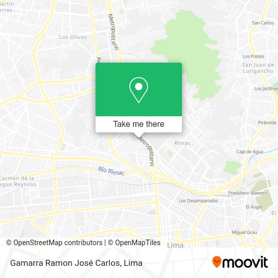 Gamarra Ramon José Carlos map