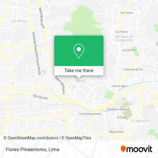 Flores Pinaantonio map