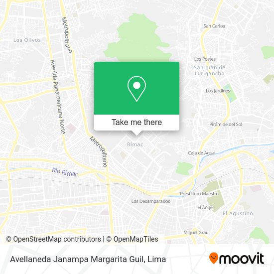 Avellaneda Janampa Margarita Guil map