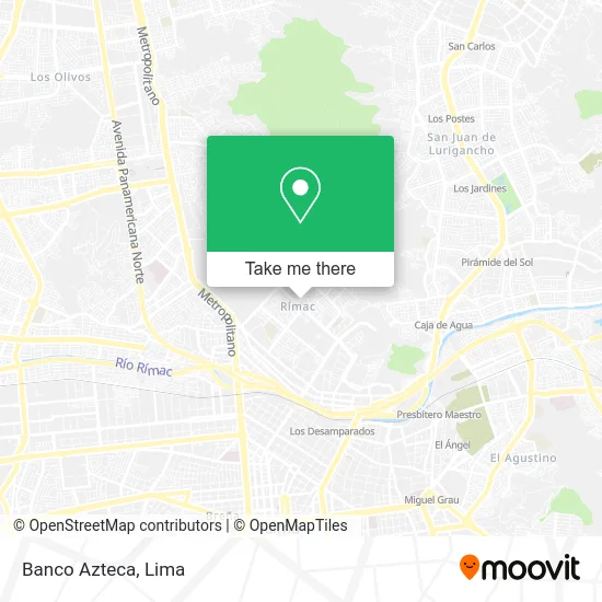 Banco Azteca map