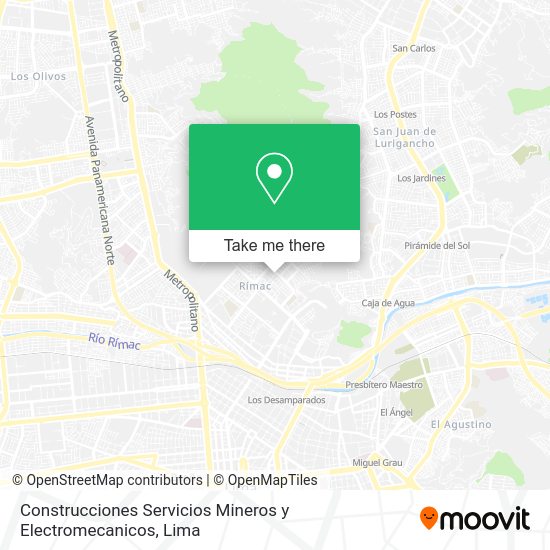 Construcciones Servicios Mineros y Electromecanicos map