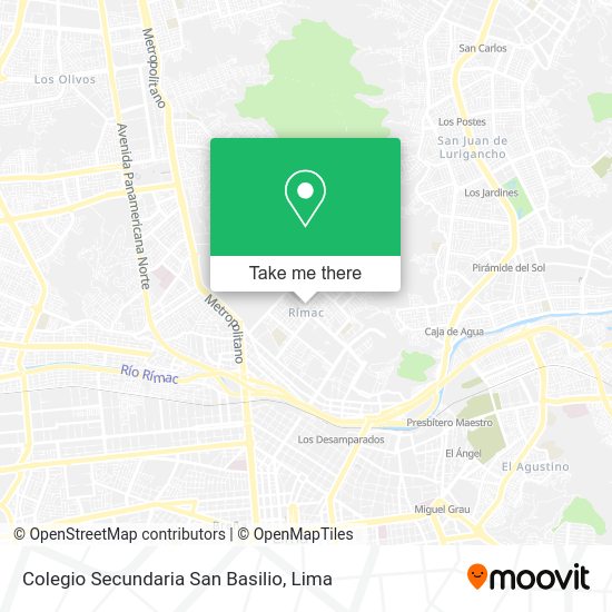 Colegio Secundaria San Basilio map