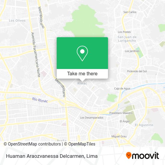 Mapa de Huaman Araozvanessa Delcarmen