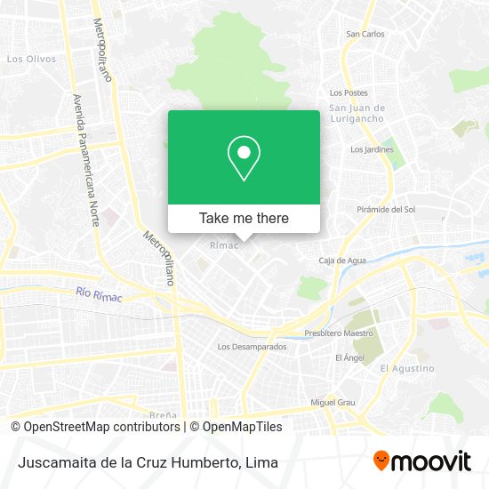 Juscamaita de la Cruz Humberto map