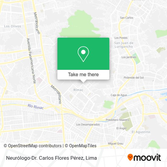Mapa de Neurólogo-Dr. Carlos Flores Pérez