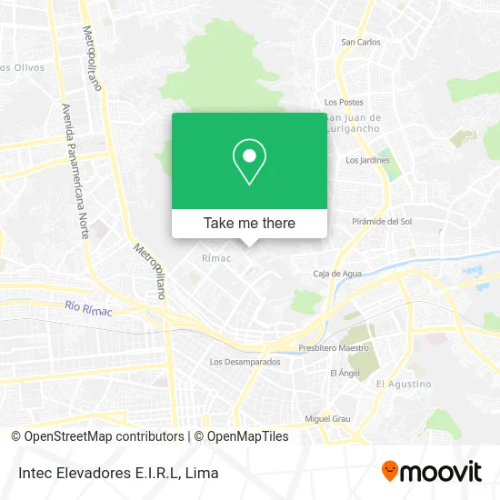 Intec Elevadores E.I.R.L map