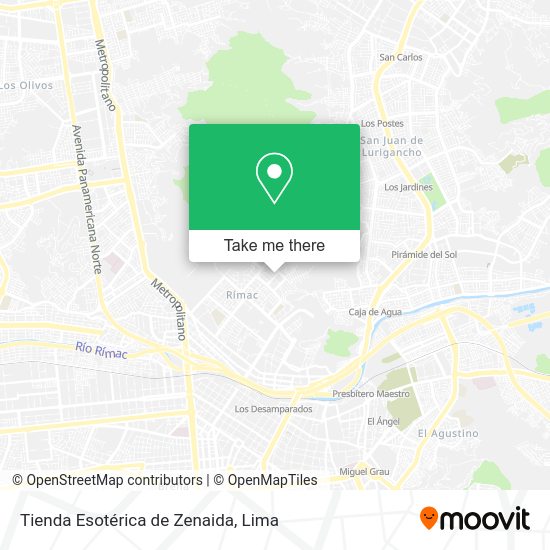 Tienda Esotérica de Zenaida map